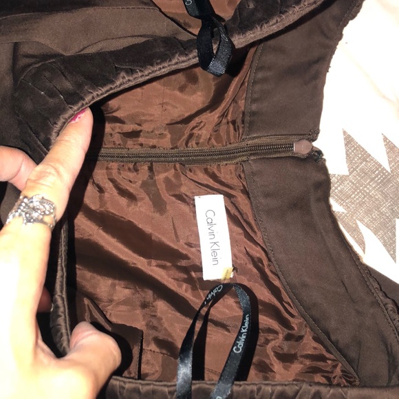 Calvin Klein brown dress - Picture 7 of 9